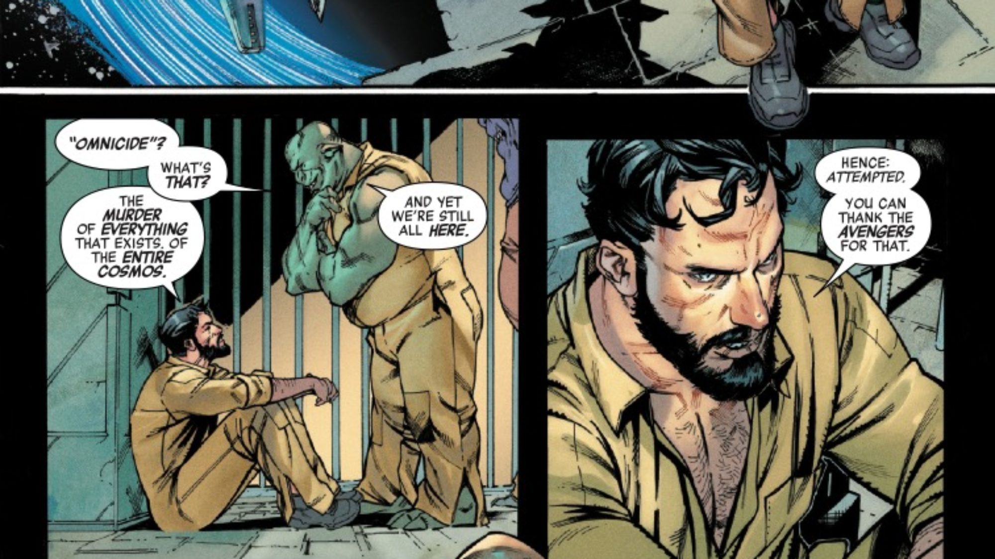 Avengers #36 Preview: Farewell with a Cosmic Bang