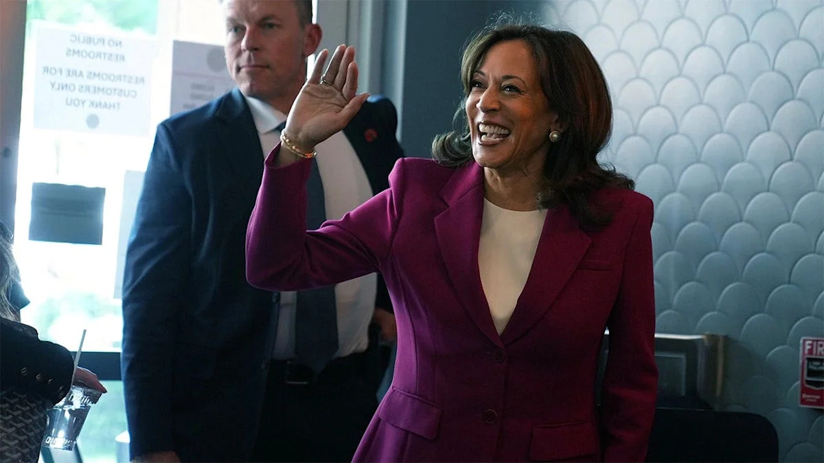 Harris stops in key presidential primary state after leaving door wide open to 2028 run - AOL