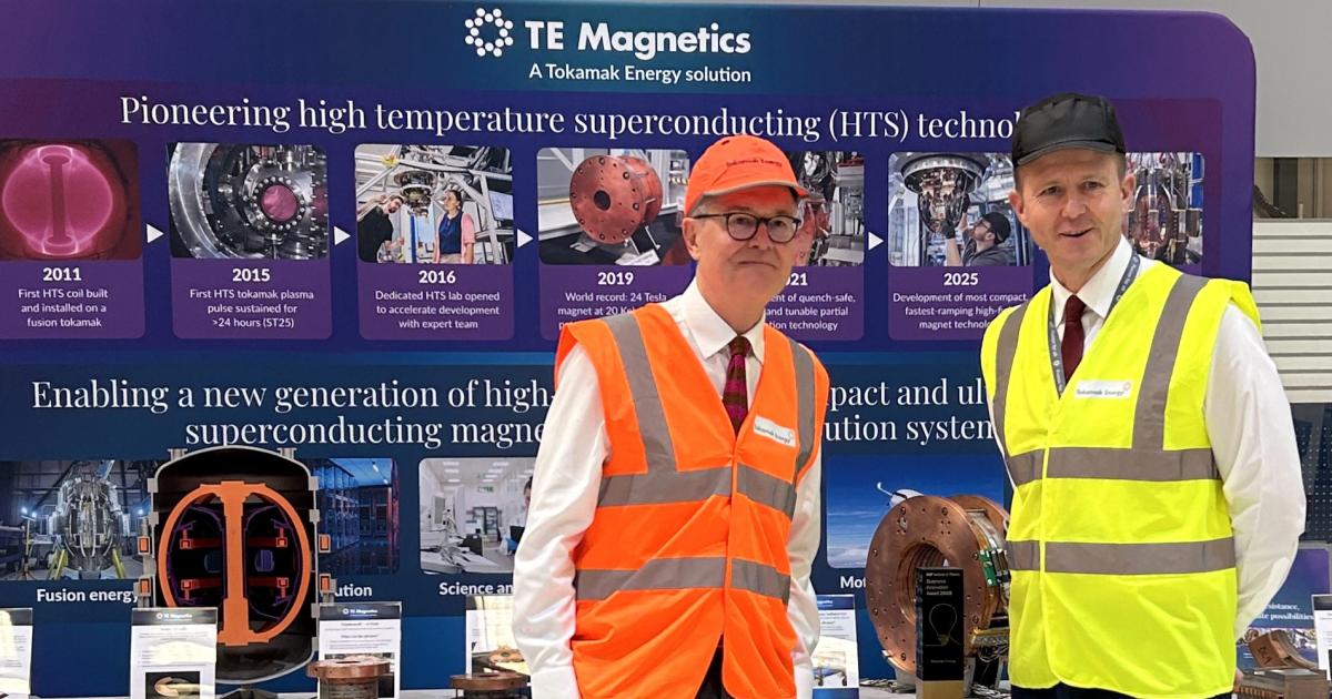 Expansion for UK fusion energy as funding and construction partner announced