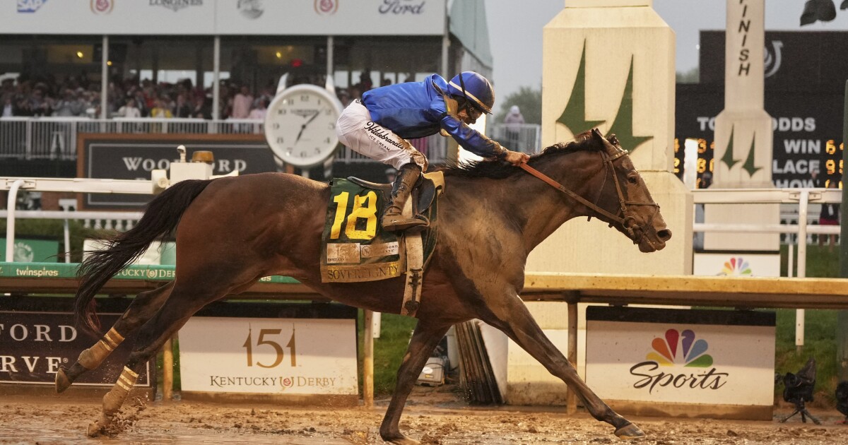 Kentucky Derby winner Sovereignty to skip Preakness, dashing Triple Crown bid